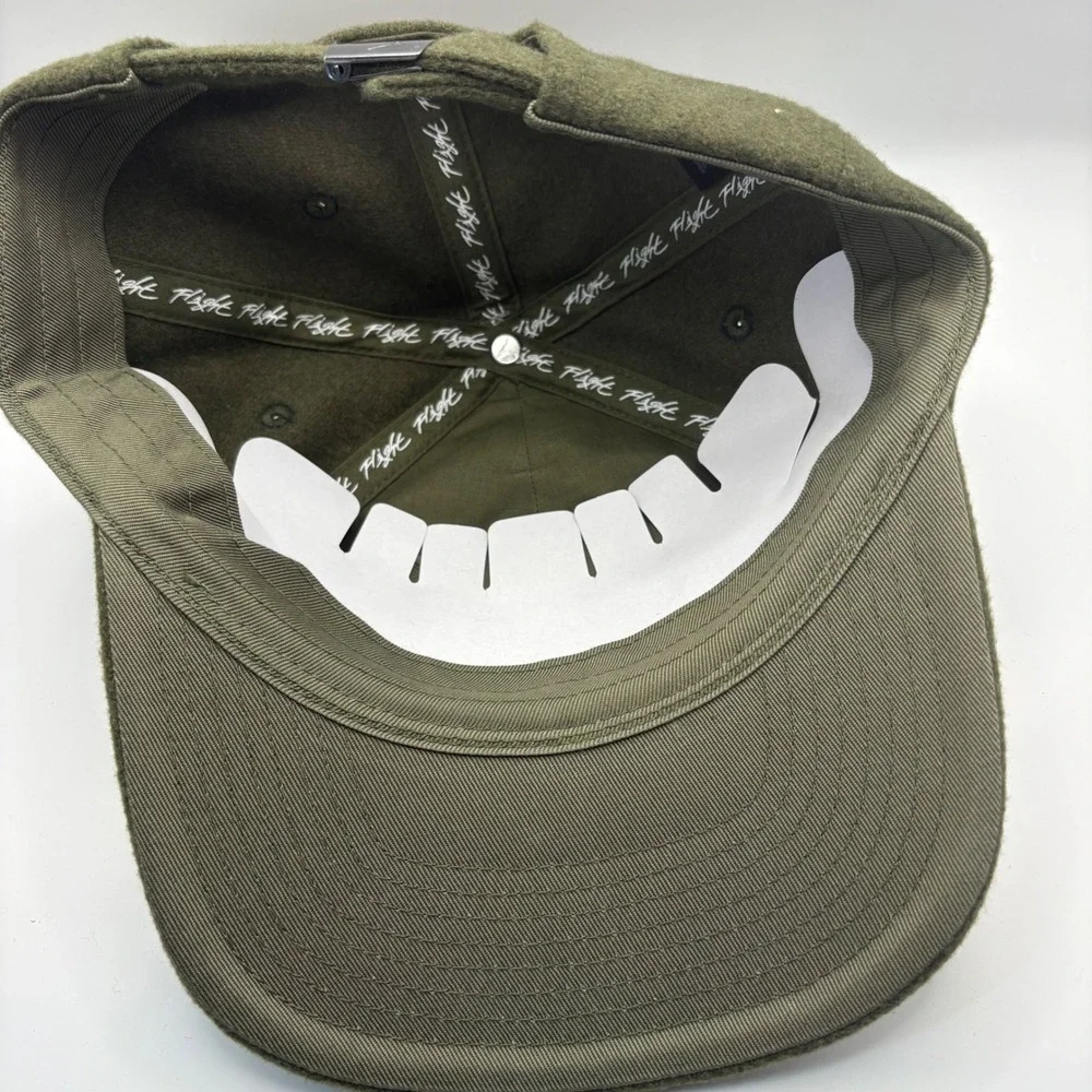Jordan Flight Adult Unisex Olive Green Wool Blend S/M Baseball Cap New With Tags